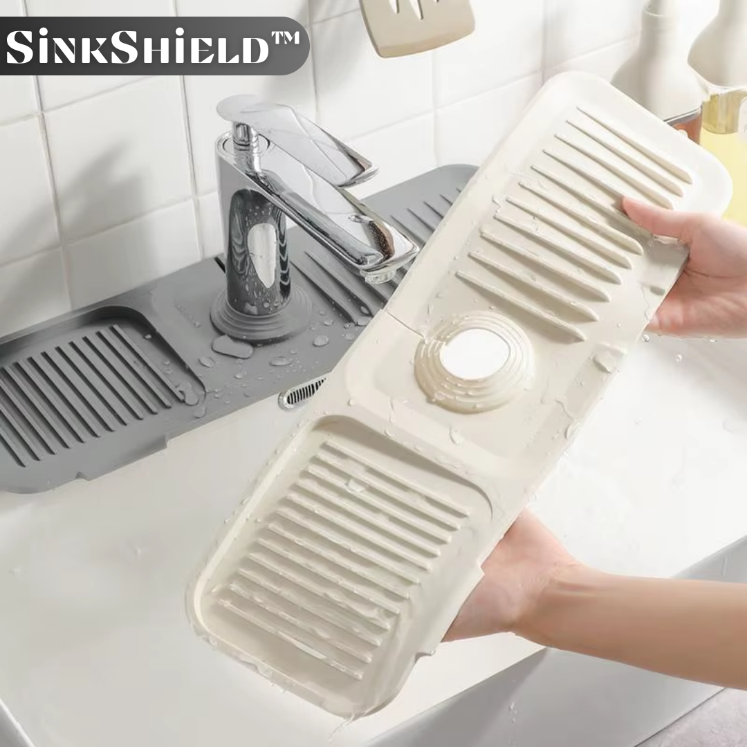 SinkShield™ - Siliconen mat voor keukenkranen [50% Korting]