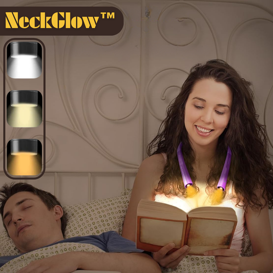 NeckGlow™ - Flexibel leeslampje voor in de nek [50% Korting]