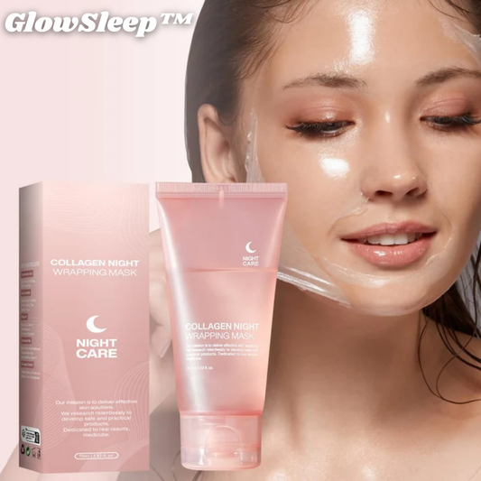 GlowSleep – Collageen Nacht-Wrap-Masker voor stralend mooie huid [1 + 1 Gratis]