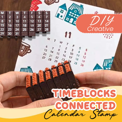 TimeBlocks™ Kalenderstempel – Creatieve Dagplanning voor Journal & Planner