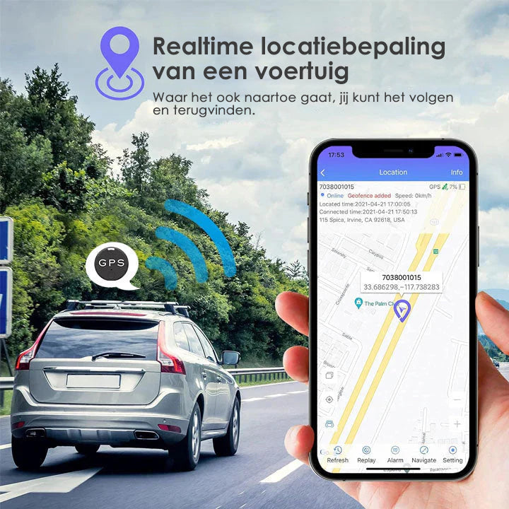 TrackGPS™ Real-time traceren van de locatie van een voertuig [50% Korting]