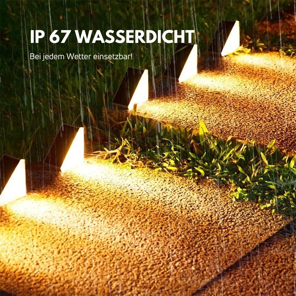 GlowSteps™ – Verlicht Jullie Nachten met Stijlvolle Traplampen voor Buiten [1 + 1 Gratis]