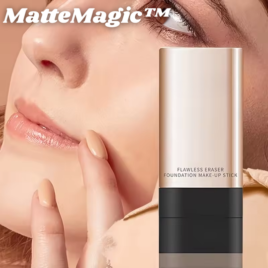 MatteMagic – 2-in-1 Concealer en Anti-Rimpel Foundation Stick voor een Onberispelijke Huid [1 + 1 Gratis]