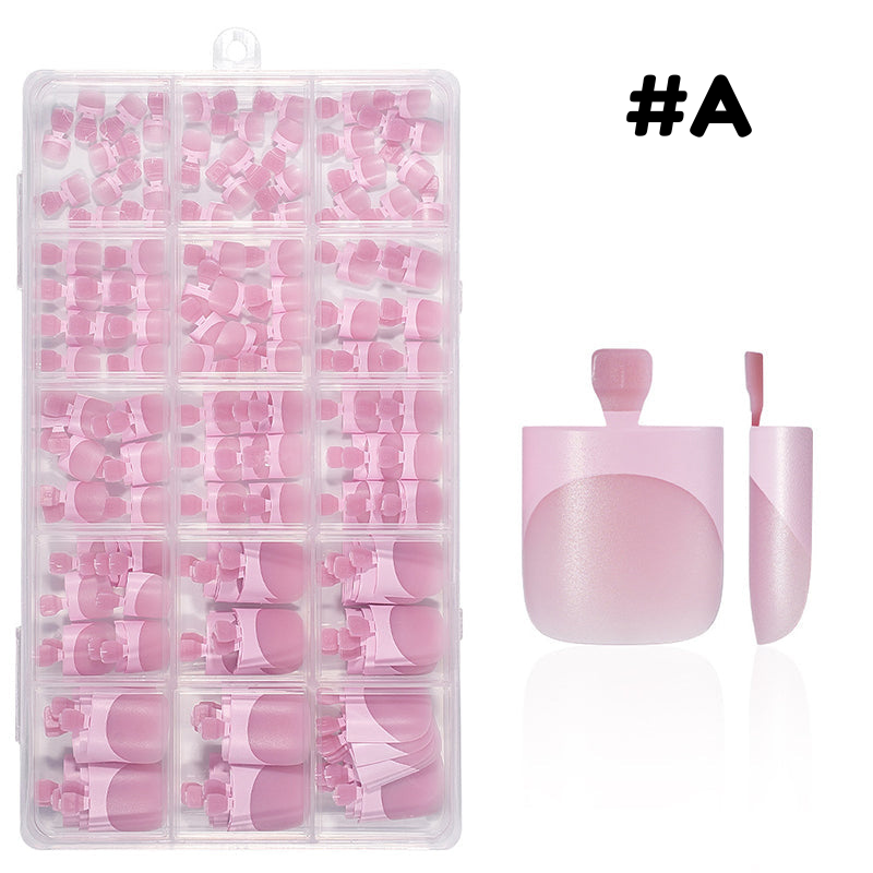 PressNails™ – Herbruikbare Press-On Teennagels | Thuis Pedicure Set