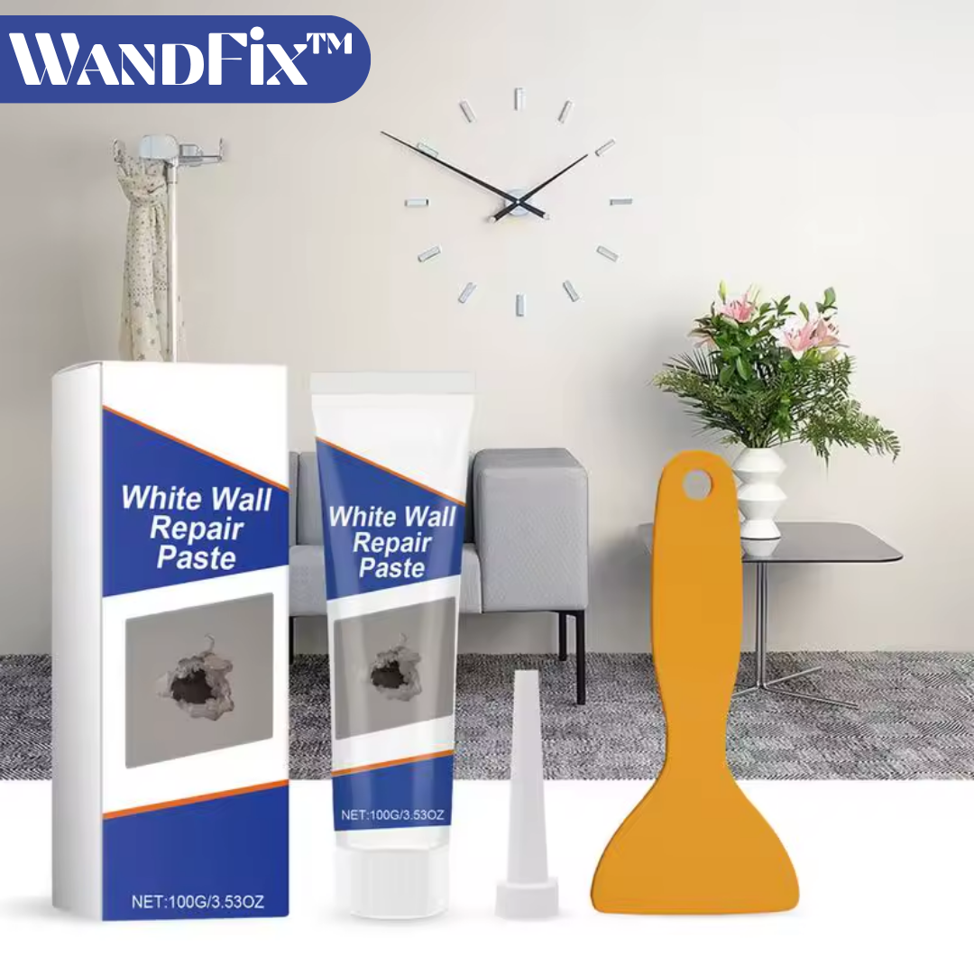 WandFix™ – Snelle en eenvoudige muurreparatiepasta voor gladde oppervlakken [1 + 1 Gratis]