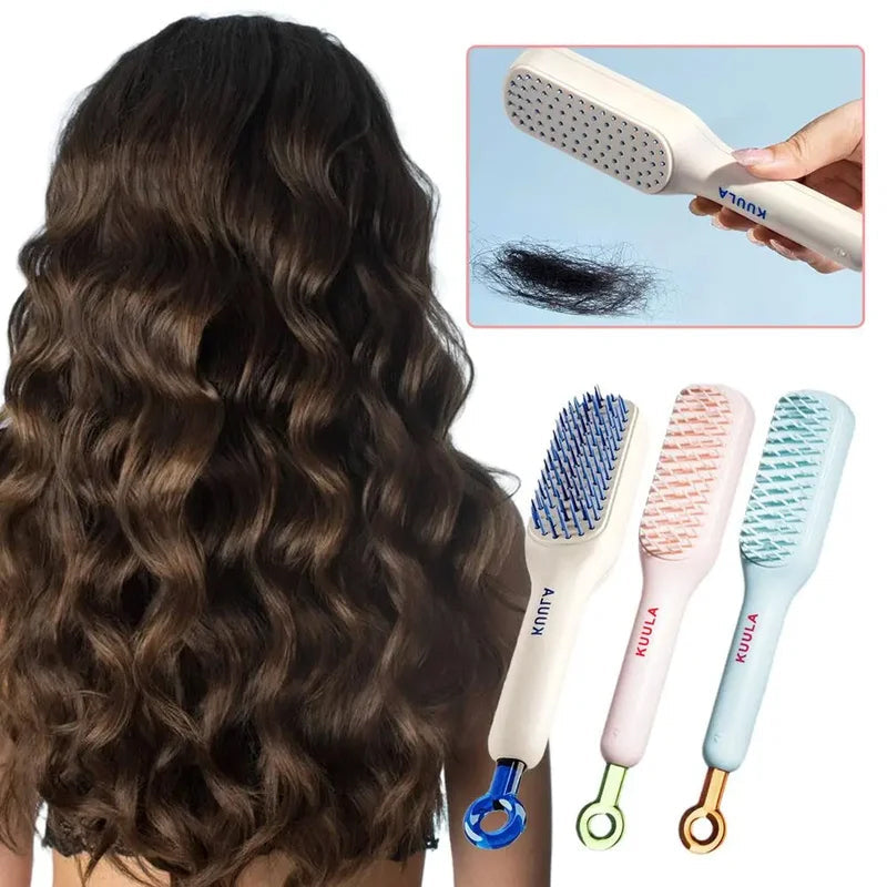 GlowComb™ - Zelfreinigende antistatische massagekam [50% Korting]