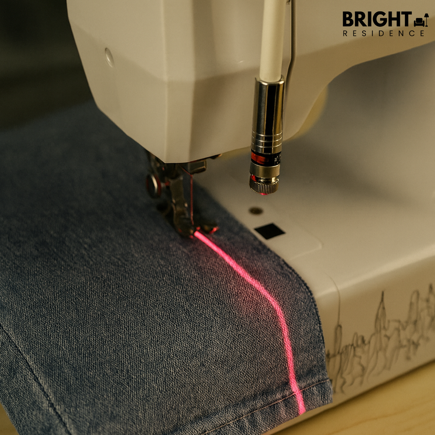 LaserSew™ Naaimachine Laser Uitlijner – Perfecte Stiksels Elke Keer