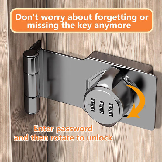 SecureLock™ – Sleutelloze combinatie-deurslot met 1000 codecombinaties [50% Korting]