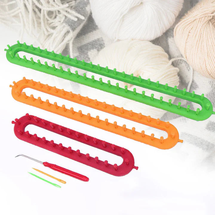 50% Korting | KnitMaster™ Handig weefgetouw om mee te breien [Laatste dag korting].