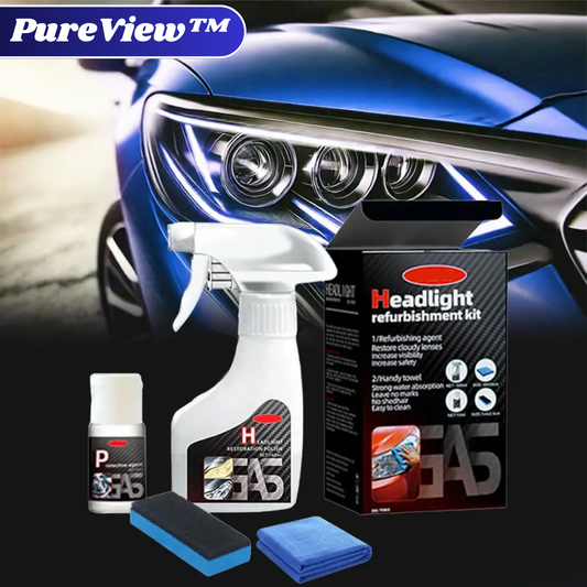 PureView – Koplamp-Reparatie-Set voor kristalheldere zicht [50% Korting]
