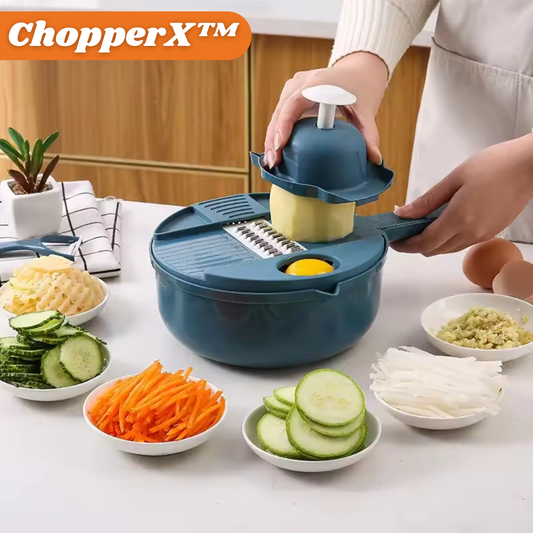 ChopperX – Multifunctionele Groentesnijder voor snelle en eenvoudige bereiding [50% Korting]
