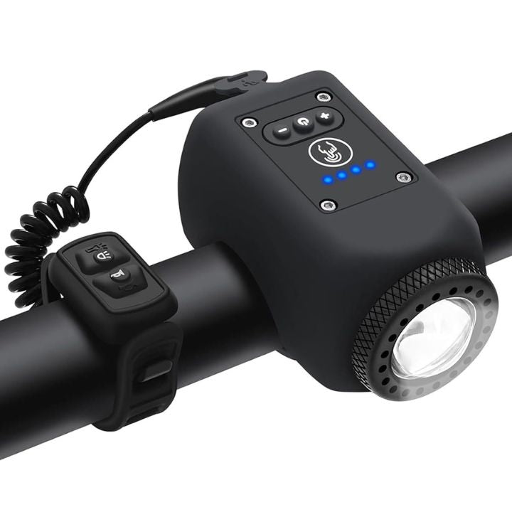 LuminoHorn™ – Fietsbelt met licht – luid, waterdicht & USB-oplaadbaar [50% Korting]