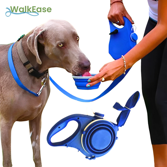 WalkEase™ – 5-in-1 hondenriem voor veelzijdig wandelcomfort [50% Korting]