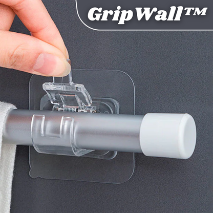 GripWall – Zelfklevende Staaf-Haakclip voor Perfecte Wandorganisatie [10 + 10 Gratis]