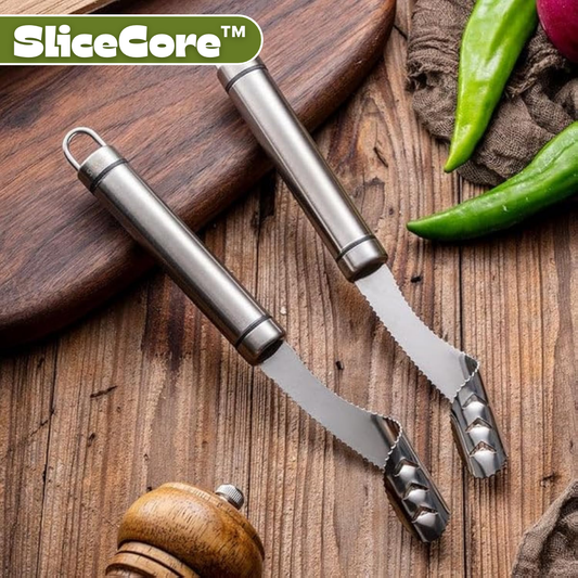 SliceCore™ – Paprika-Uithaler & Zaadverwijderaar voor Moeiteloos Snijden [50% Korting]