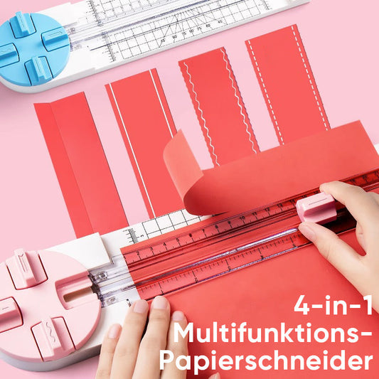 OmniSlice™ – 4-in-1 Multifunctionele Papiersnijder voor Precies Snijden [50% Korting]