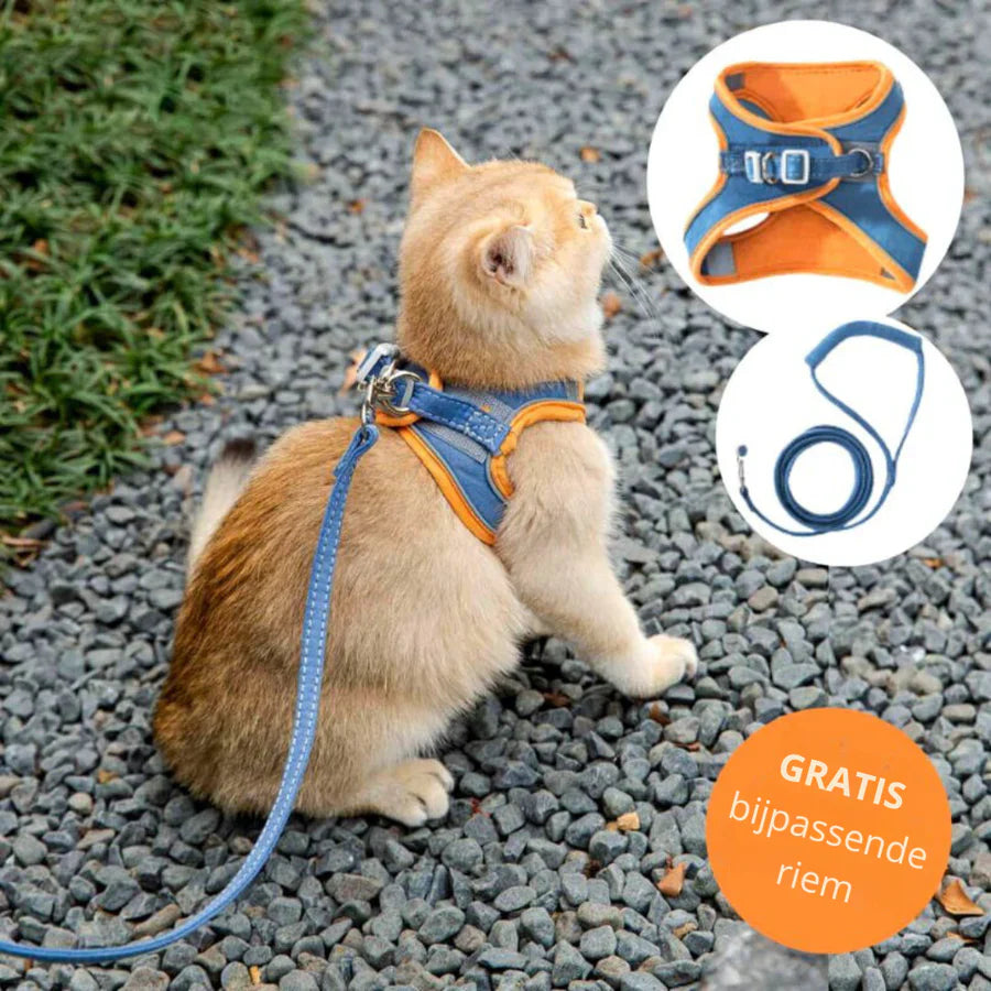 CatHarnes™ Comfortabel Kattentuigje