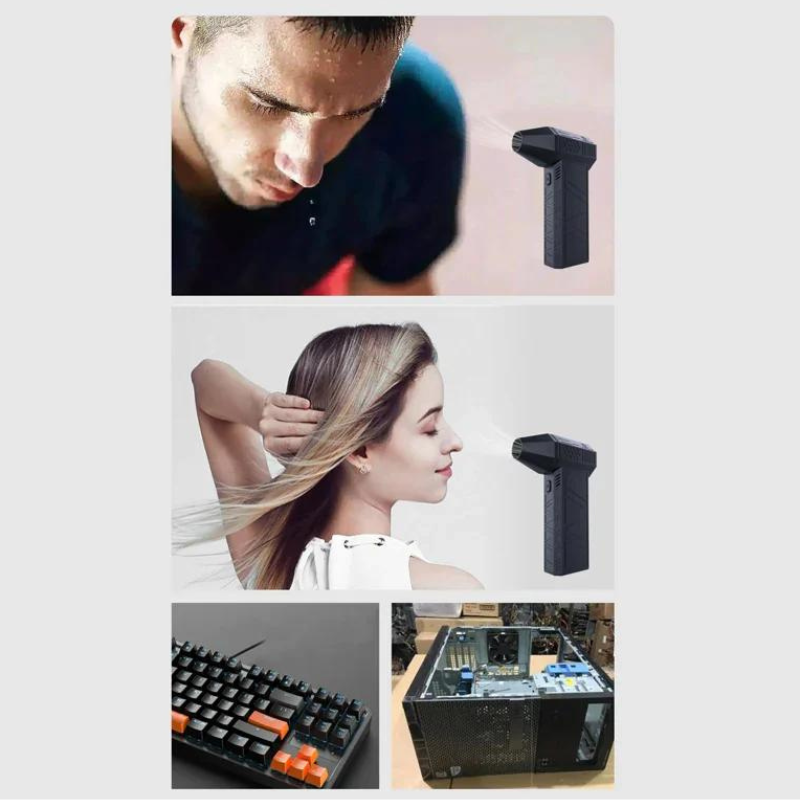 AirBlaster™ – Compacte luchtblazer voor moeiteloze reiniging overal [50% Korting]