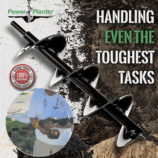 DirtDrill™ - Stalen plantboor voor tuinieren [50% Korting]