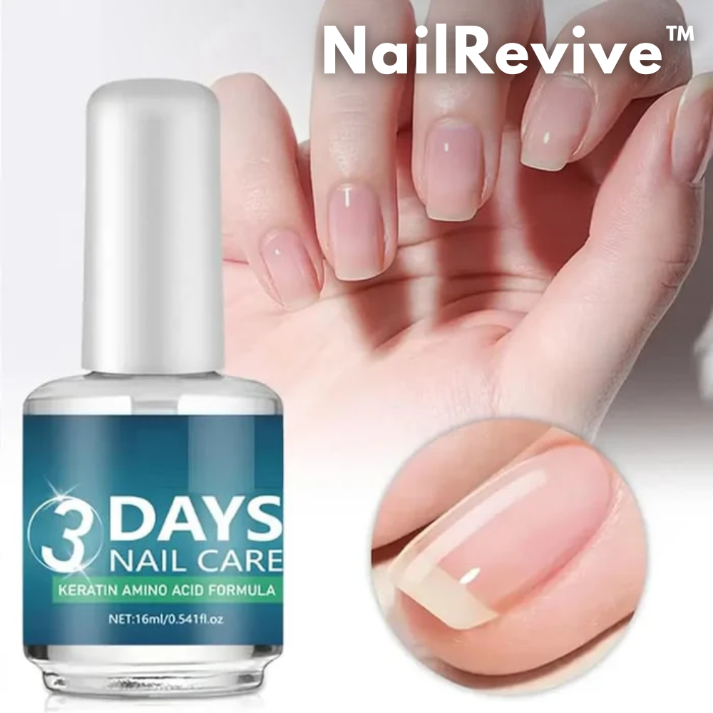 NailRevive – Nagelonderhoudsolie voor natuurlijk glanzende en gezonde nagels [1 + 1 Gratis]
