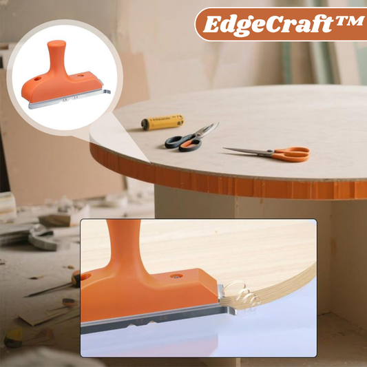 EdgeCraft™ 3-in-1 Randtrimmer – Professioneel Snijden van Laminaat, Hout & Fineer
