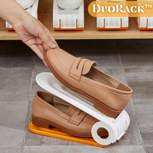 DuoRack™ - Dubbellaags schoenenrek [2 + 2 Gratis]