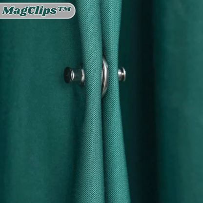 MagClips™ – Magnetische Gordijnclips voor Licht- & Tochtblokking [4+4 Gratis]