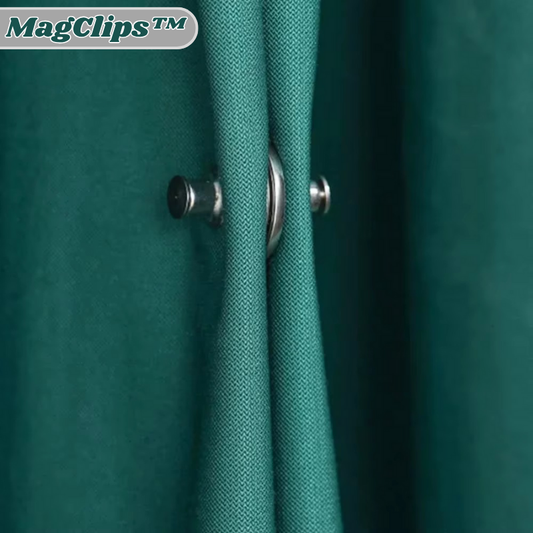 MagClips™ – Magnetische gordijnclips voor stijlvolle en eenvoudige bevestiging [4 + 4 Gratis]