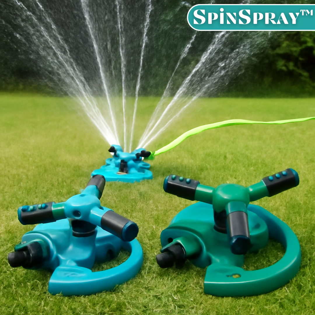 SpinSpray – 360° Vollcirkelberegening voor moeiteloze tuinverzorging [50% korting]