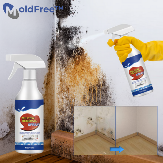 MoldFree™ – Schimmelverwijderingsspray voor schone, hygiënische & schimmelloze oppervlakken [1 + 1 Gratis]