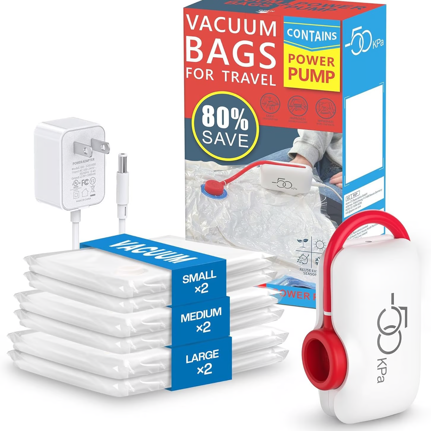 SpaceSaver™ – Praktische vacuümzakken voor ruimtebesparende opslag [50% Korting]