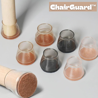 ChairGuard™ – Siliconen Beschermkappen voor Stoelpoten tegen Krassen & Lawaai [4 + 4 Gratis]