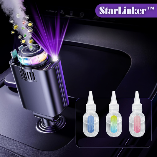 StarLinker™ – 3-in-1 starlight oprolbare autolader met LED-verlichting [50% Korting]