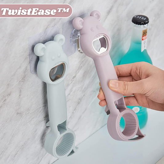 CapEase™ – 4-in-1 Flessen- & Pottenopener voor Moeiteloos Openen [50% Korting]