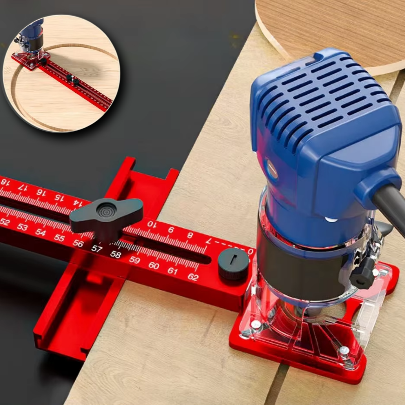 WoodMate™ – 3-in-1 freesgeleider voor nauwkeurige en professionele houtbewerking [50% Korting]