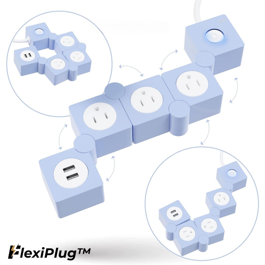 Flexiplug – Stopcontactstrip voor perfecte organisatie en veilig opladen [50% korting]