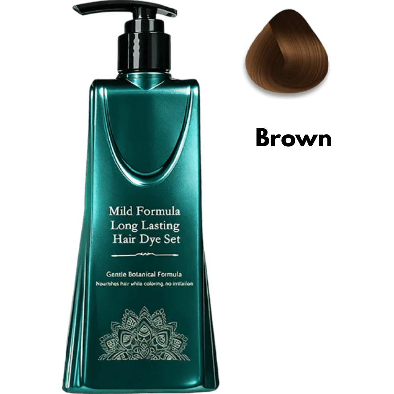 BotaniDye™ – Ammoniakvrije Zwarte Haarverf, Plantaardig & Grijsdekkend (160 ml)