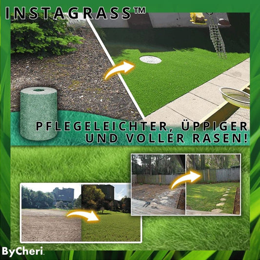 InstaGrass™ – Onderhoudsvriendelijk, weelderig en vol gazon voor je tuin! [1 + 1 Gratis]