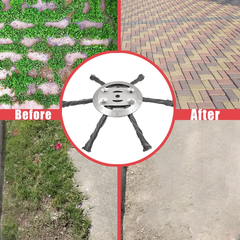 GardenBrush™ – Onkruidborstel voor tuin, paden & bestrating [50% Korting]