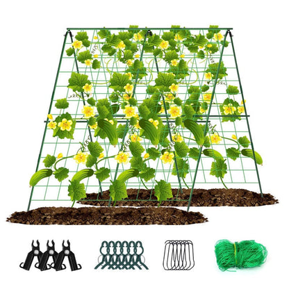 VerduraRise™ – A-Frame Rankgitter voor stabiele ondersteuning en krachtige plantengroei [50% Korting]