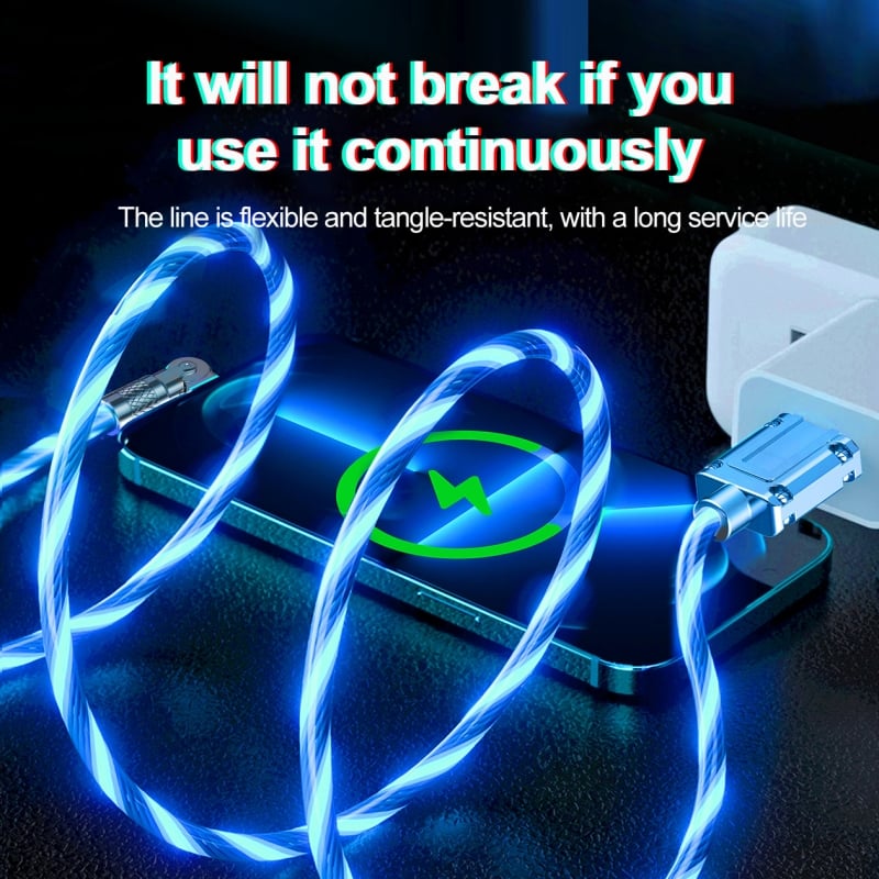 LedCharge™ – 540° draaibare stekker en USB-kabel voor ultrasnel opladen [50% Korting]