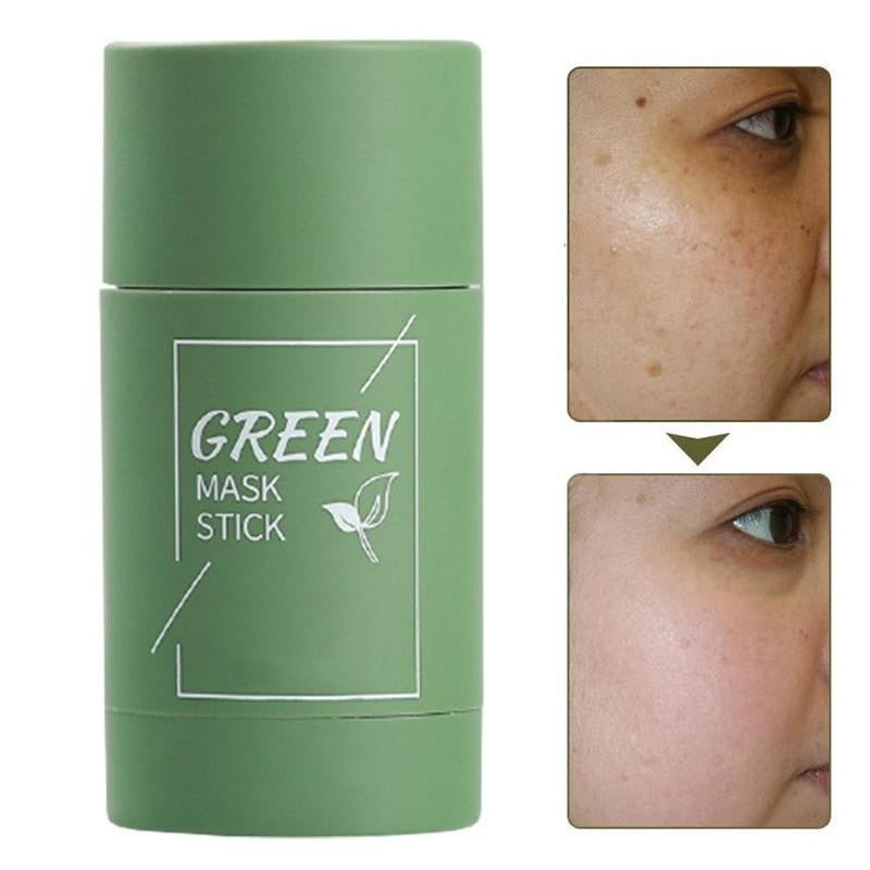 DetoxiPure – Groene Thee Diepe Reinigingsmasker Stick voor Stralende Poriën [1+1 Gratis]