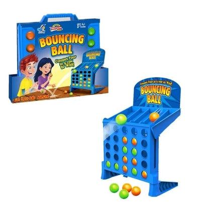 BounceMaster™ – Reflexspel voor het Hele Gezin | 4-op-een-rij