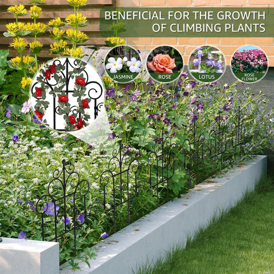 FlexiGarden™ – Flexibele Beetzaun als Tuinbegrenzer in een praktische set van 10 [50% Korting]
