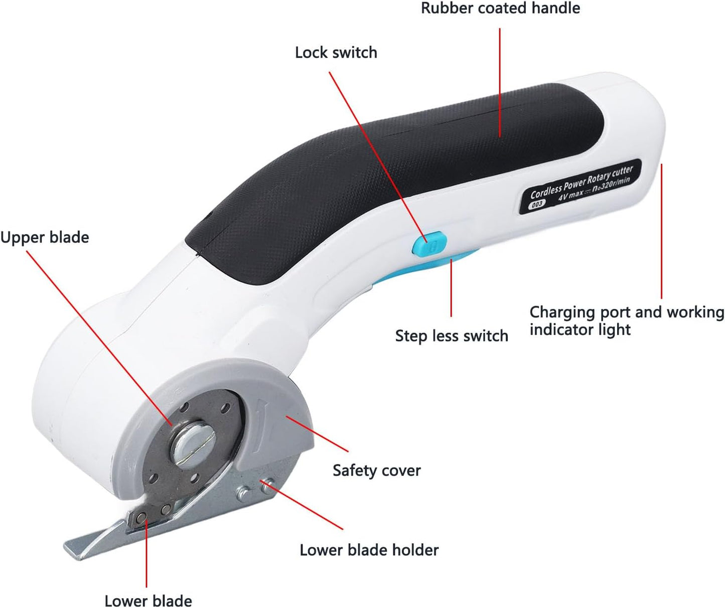 SliceEase™ – Draadloze Elektrische Schaar voor Precies & Krachtig Knippen
