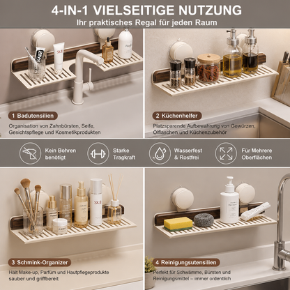 BathShelf – Meer opbergruimte in de badkamer zonder boren | 50% korting