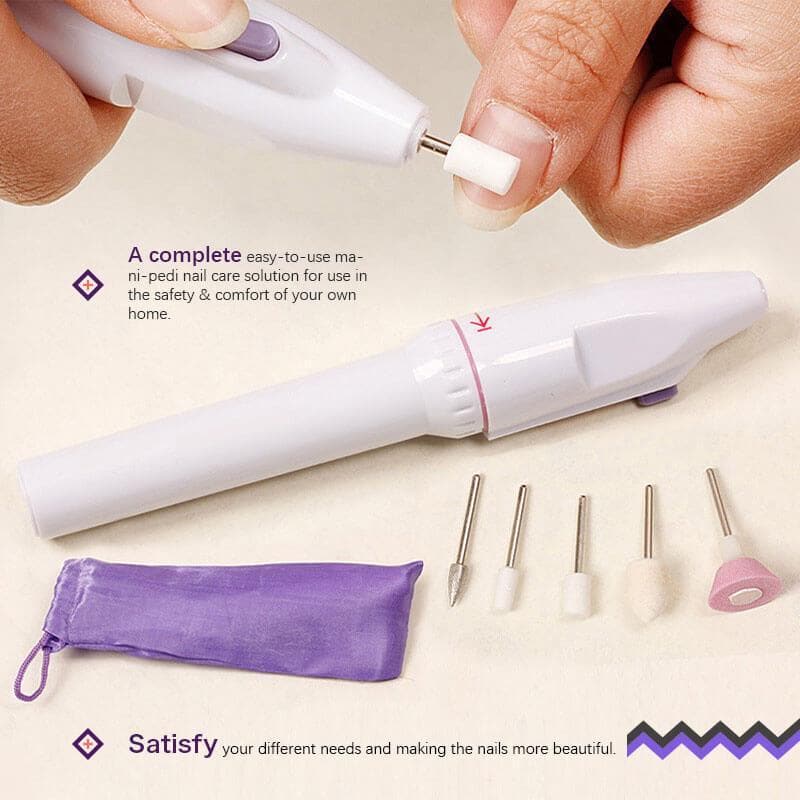 NailPro™ Elektrische Nagelvijl – Professionele Nagelzorg Thuis [1+1 Gratis]