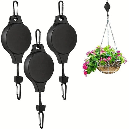 FlexPlant™ Verstelbare Plantenroller – Ruimtebesparend Hangsysteem voor Planten