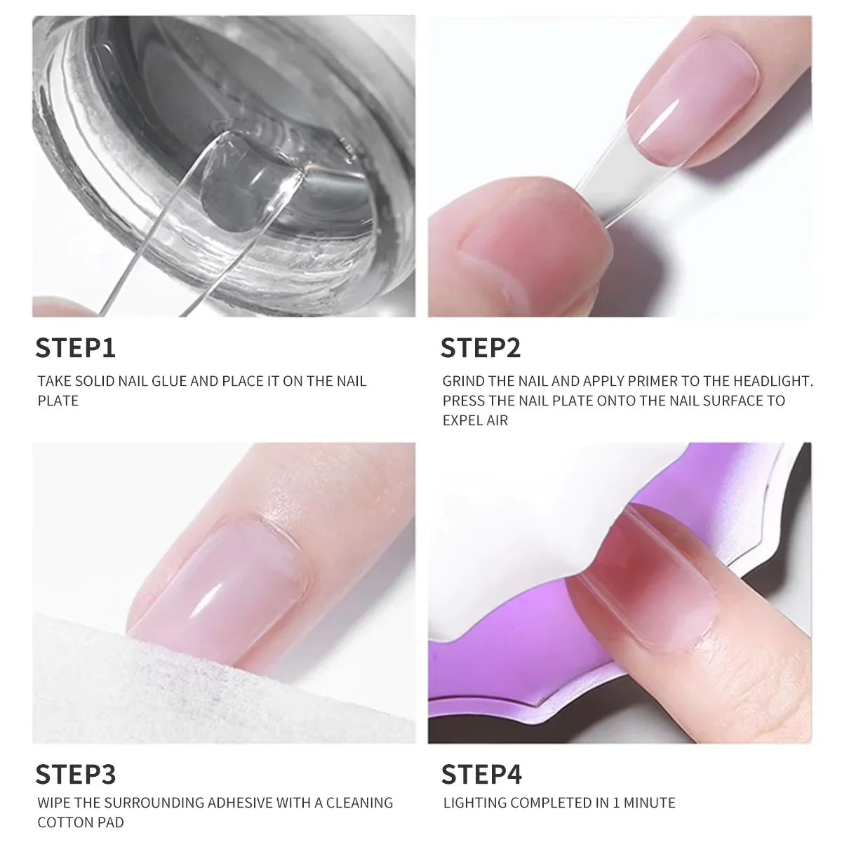 NailLock™ – Sterke nagellijm voor langdurige hechting de hele dag [1 + 1 Gratis]