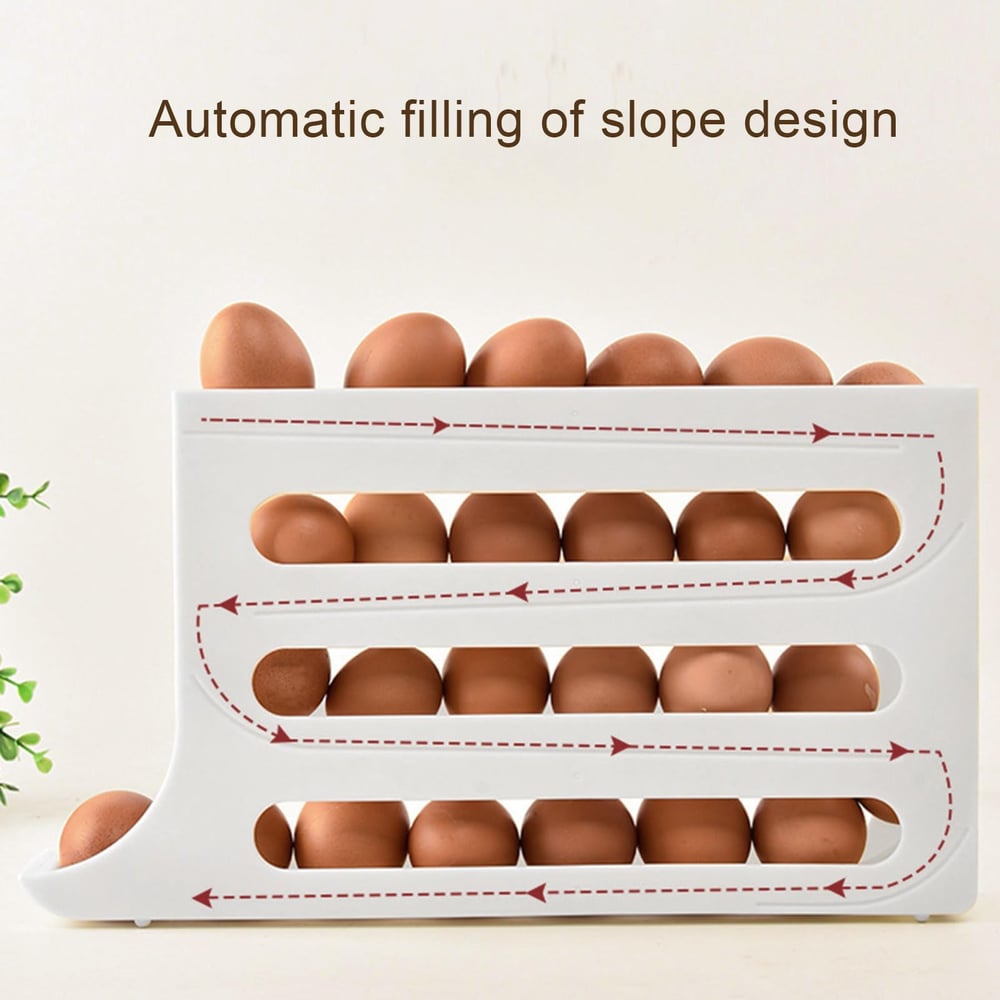 EggShelf™ - 4-tier eierrekker voor koelkast & keuken [50% Korting]